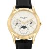 Montre Patek Philippe Perpetual Calendar en or jaune Ref: Patek Philippe - 3940  Vers 1987 - 00pp thumbnail