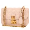 Bolso bandolera Dior  Dioraddict en cuero cannage rosa - 00pp thumbnail