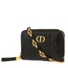 Bolso bandolera Dior  Caro mini  en cuero cannage negro - 00pp thumbnail