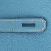 Hermès  Birkin 35 cm handbag  in blue jean togo leather - Detail D4 thumbnail