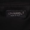 Chanel  Shopping GST handbag  in black quilted grained leather - Detail D2 thumbnail