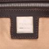 Borsa Fendi  Baguette in tela beige e pelle marrone - Detail D2 thumbnail