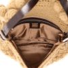 Bolso de mano Fendi  Baguette en lona beige y cuero marrón - Detail D3 thumbnail