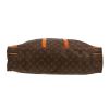 Louis Vuitton  Sirius 50 soft suitcase  in brown monogram canvas  and natural leather - Detail D1 thumbnail