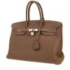 Borsa Hermès  Birkin 35 cm in pelle togo etoupe - 00pp thumbnail