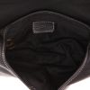 Dior  Saddle handbag  in black grained leather - Detail D3 thumbnail