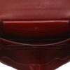 Hermès  Ring handbag  in burgundy box leather - Detail D3 thumbnail