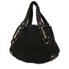 Gucci   handbag  in black "sûpreme GG" canvas  and black leather - 00pp thumbnail