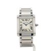 Cartier Tank Française  in stainless steel Ref: Cartier - 2465  Circa 2010 - 360 thumbnail