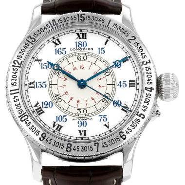 Reloj Longines Lindbergh Hour Angle de acero Ref: Longines - L2.678.4  Circa 2009