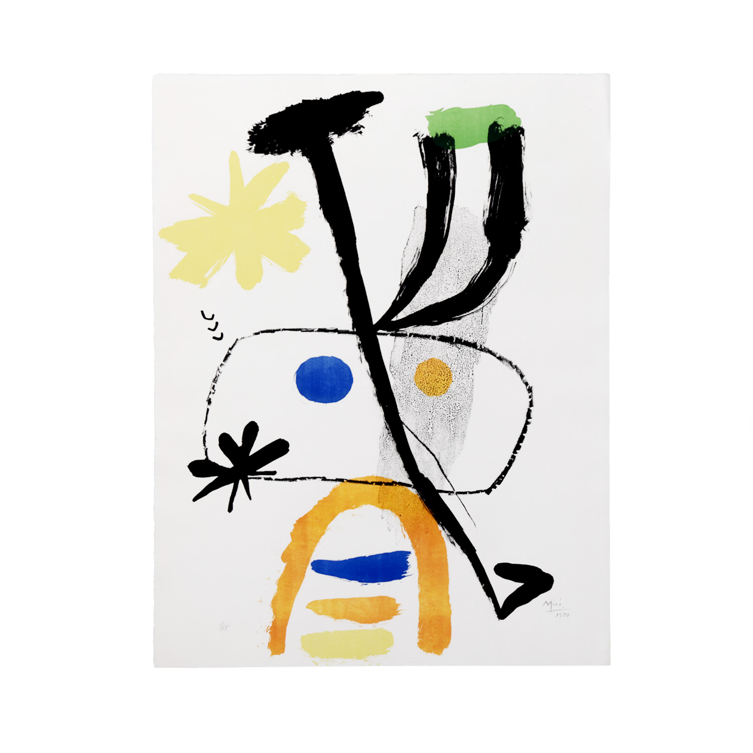 Personnages aux étoiles - 1950 - Detail D1