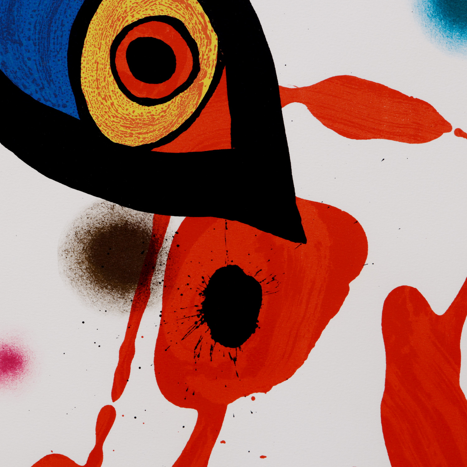 Joan Miró (1893-1983), L'eunuque Impérial - 1975 - Detail D2