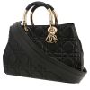 Borsa Dior  Lady 95.22 in pelle cannage nera - 00pp thumbnail