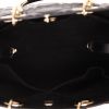 Bolso de mano Dior  Lady 95.22 en cuero cannage negro - Detail D3 thumbnail