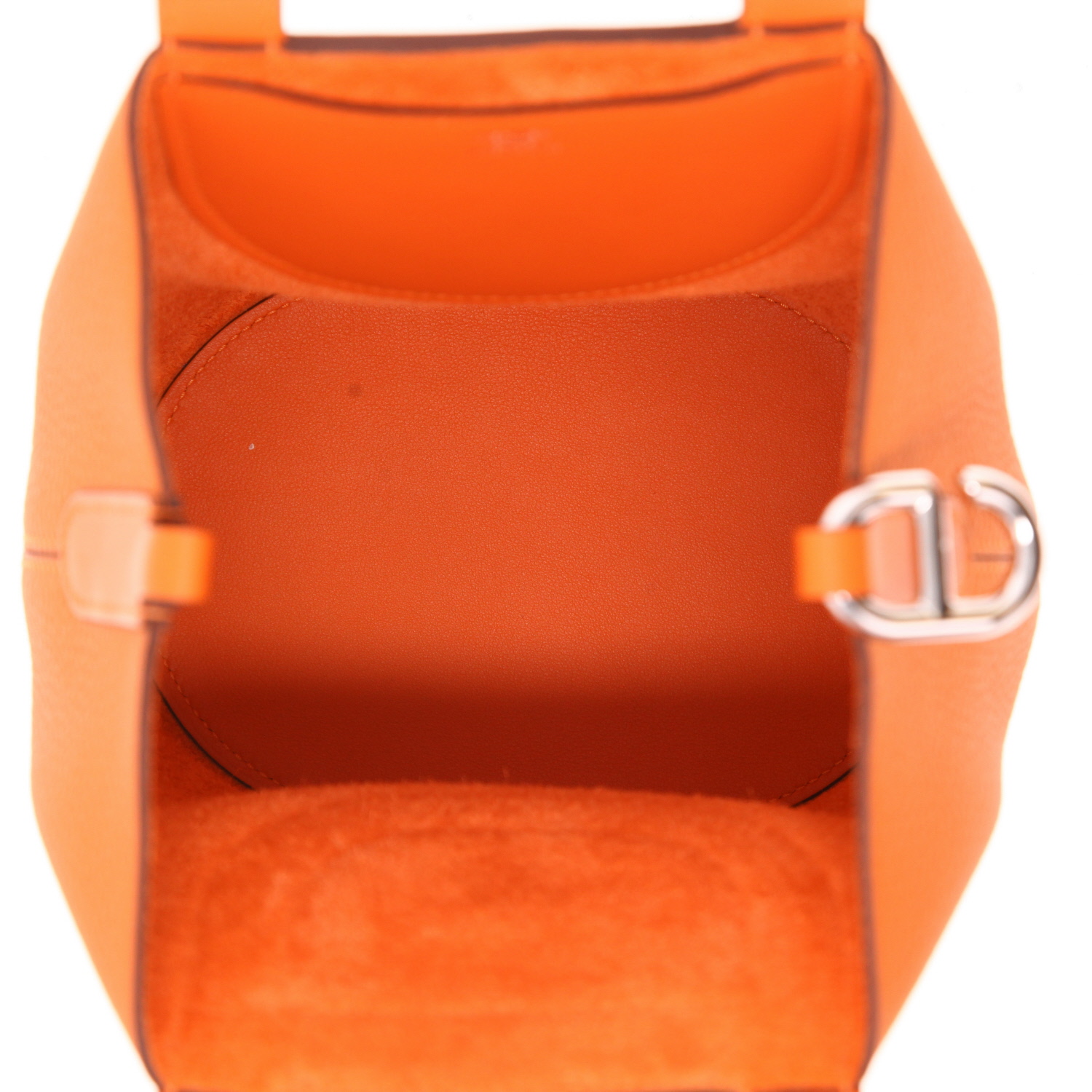 Borsa Hermès  In-The-Loop in pelle taurillon clemence arancione - Detail D3
