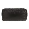 Borsa Chanel  Coco Cocoon modello piccolo  in tela trapuntata nera e pelle nera - Detail D1 thumbnail