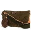 Sac bandoulière Louis Vuitton  Multi-Pochette en toile vert-kaki et beige et toile monogram enduite marron - 00pp thumbnail