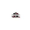 Bague Cartier Le Baiser du Dragon en or blanc, onyx, rubis et diamants - 360 thumbnail