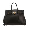 Hermès  Birkin 35 cm handbag  in black Evergrain leather - 360 thumbnail