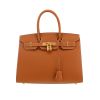 Bolso de mano Hermès  Birkin 30 cm en cuero epsom color oro - 360 thumbnail