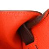 Hermès  Birkin 30 cm handbag  in Rouge Sellier and red Vif togo leather - Detail D4 thumbnail