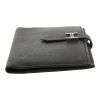 Hermès  Bearn wallet  in black epsom leather - Detail D1 thumbnail