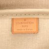 Louis Vuitton  Deauville handbag  in brown monogram canvas  and natural leather - Detail D3 thumbnail