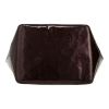 Louis Vuitton  Bellevue small model  handbag  in burgundy monogram patent leather  and natural leather - Detail D1 thumbnail