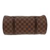 Borsa Louis Vuitton  Papillon in tela a scacchi ebana e pelle marrone - Detail D1 thumbnail