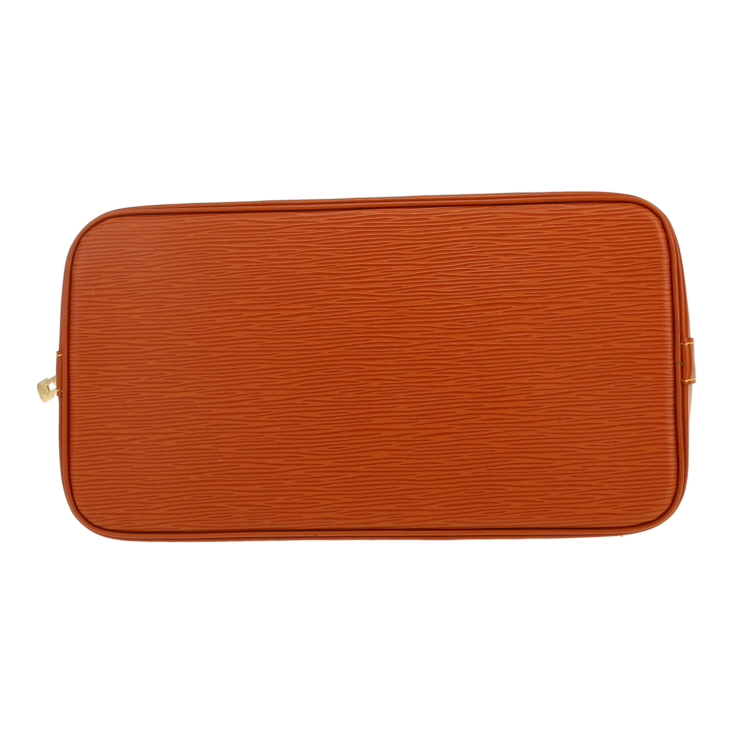 Louis Vuitton  Alma handbag  in brown epi leather - Detail D1