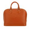 Louis Vuitton  Alma handbag  in brown epi leather - Detail D4 thumbnail