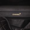 Chanel  Timeless Double Flap handbag  in black quilted leather - Detail D2 thumbnail