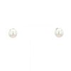 Paire de boucles d'oreilles Tasaki  en or blanc et perles de culture - 360 thumbnail