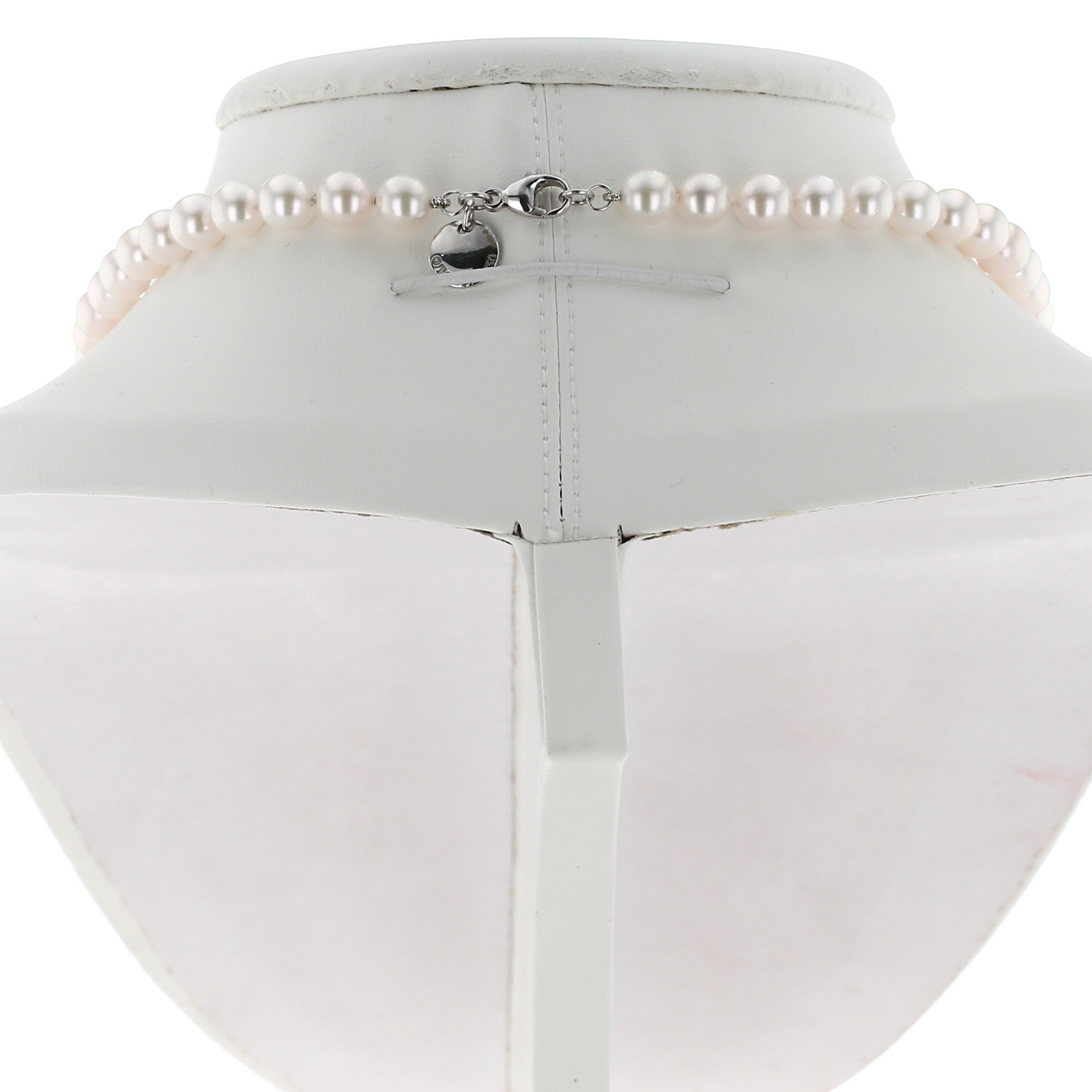 Collana Tiffany & Co  in oro bianco e perle coltivate - Detail D4