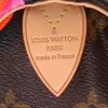 Bolso de mano Louis Vuitton  Speedy 30 en lona Monogram marrón y cuero natural - Detail D2 thumbnail