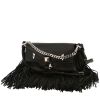 Borsa a tracolla Fendi  Baguette mini  in pelle nera - 00pp thumbnail