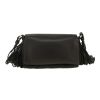 Borsa a tracolla Fendi  Baguette mini  in pelle nera - Detail D4 thumbnail