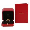Cartier Panthère ring in yellow gold, lacquer and tsavorites - Detail D2 thumbnail