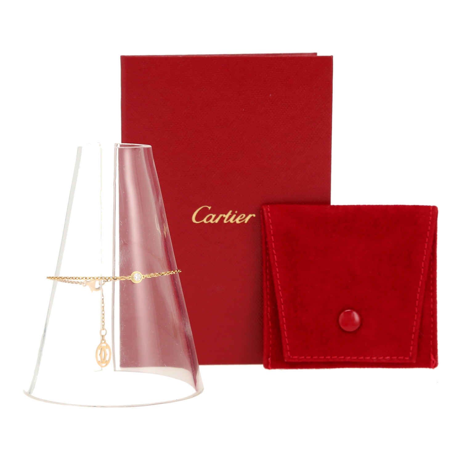 Bracelet Cartier Cartier d'Amour petit modèle en or jaune et diamant