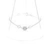 Bulgari B.Zero1 bracelet in white gold and diamonds - 360 thumbnail