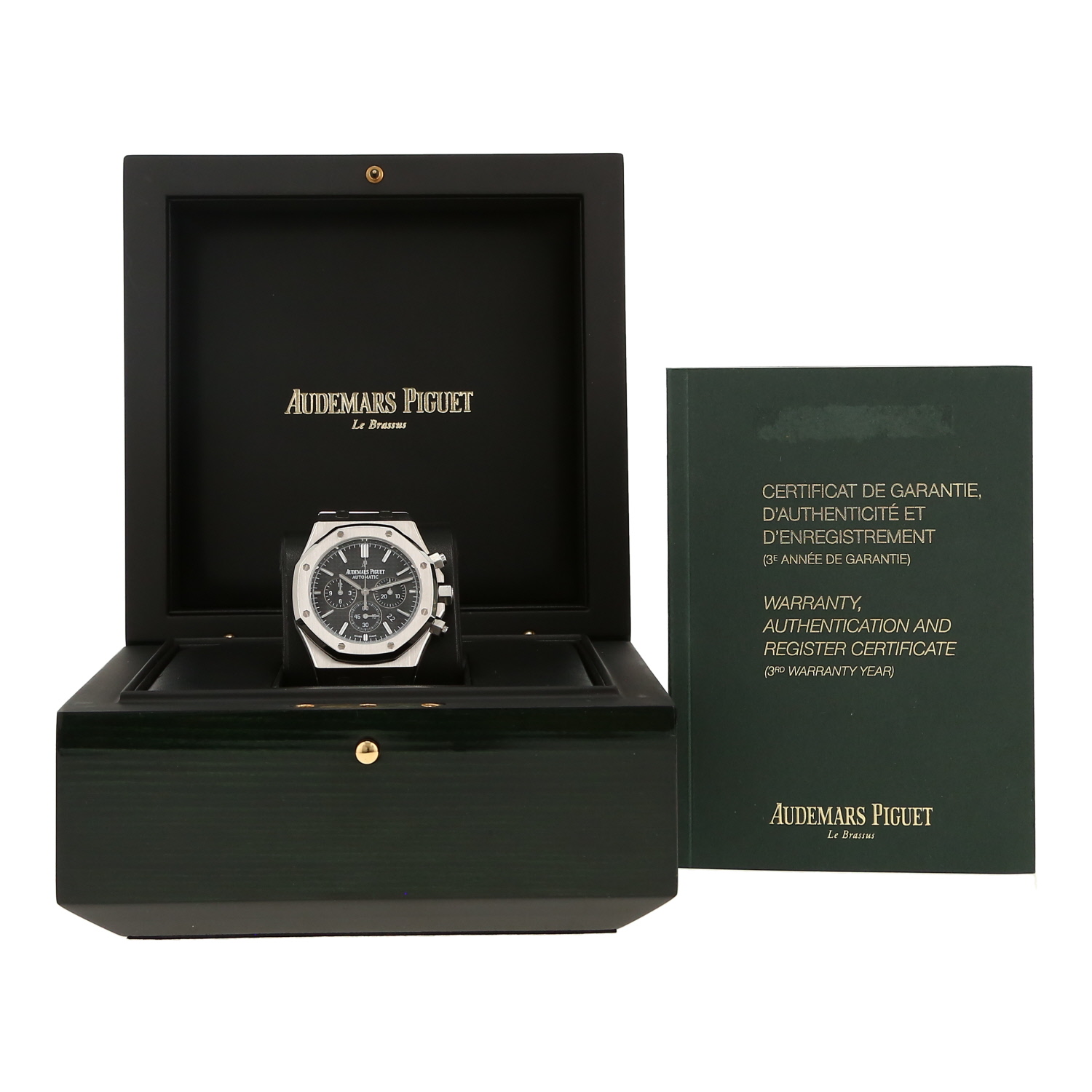 Reloj Audemars Piguet Royal Oak Chrono de acero, ref.: Audemars Piguet - 26320ST, hacia 2014