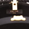 Celine   shoulder bag  in black velvet - Detail D2 thumbnail