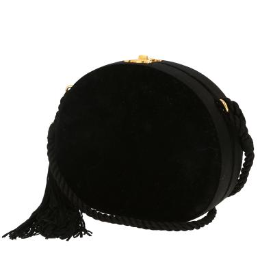 Borsa a tracolla Celine   in velluto nero