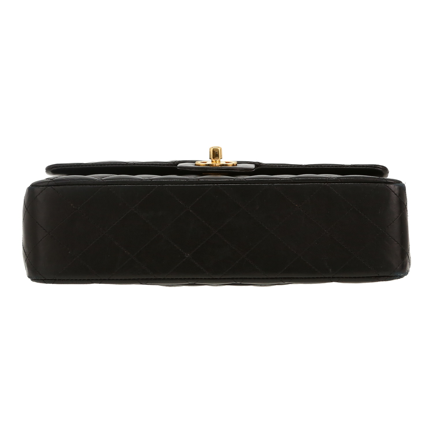 Bolso de mano Chanel  Timeless Classic en cuero acolchado negro - Detail D1