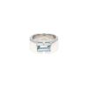 Hermès  ring in white gold and aquamarine - 360 thumbnail