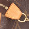 Borsa/pochette Louis Vuitton  Eva in tela monogram marrone e pelle naturale - Detail D2 thumbnail