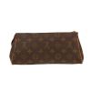 Louis Vuitton  Eva handbag/clutch  in brown monogram canvas  and natural leather - Detail D5 thumbnail