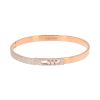 Messika Move Noa bracelet in pink gold and diamonds - 00pp thumbnail