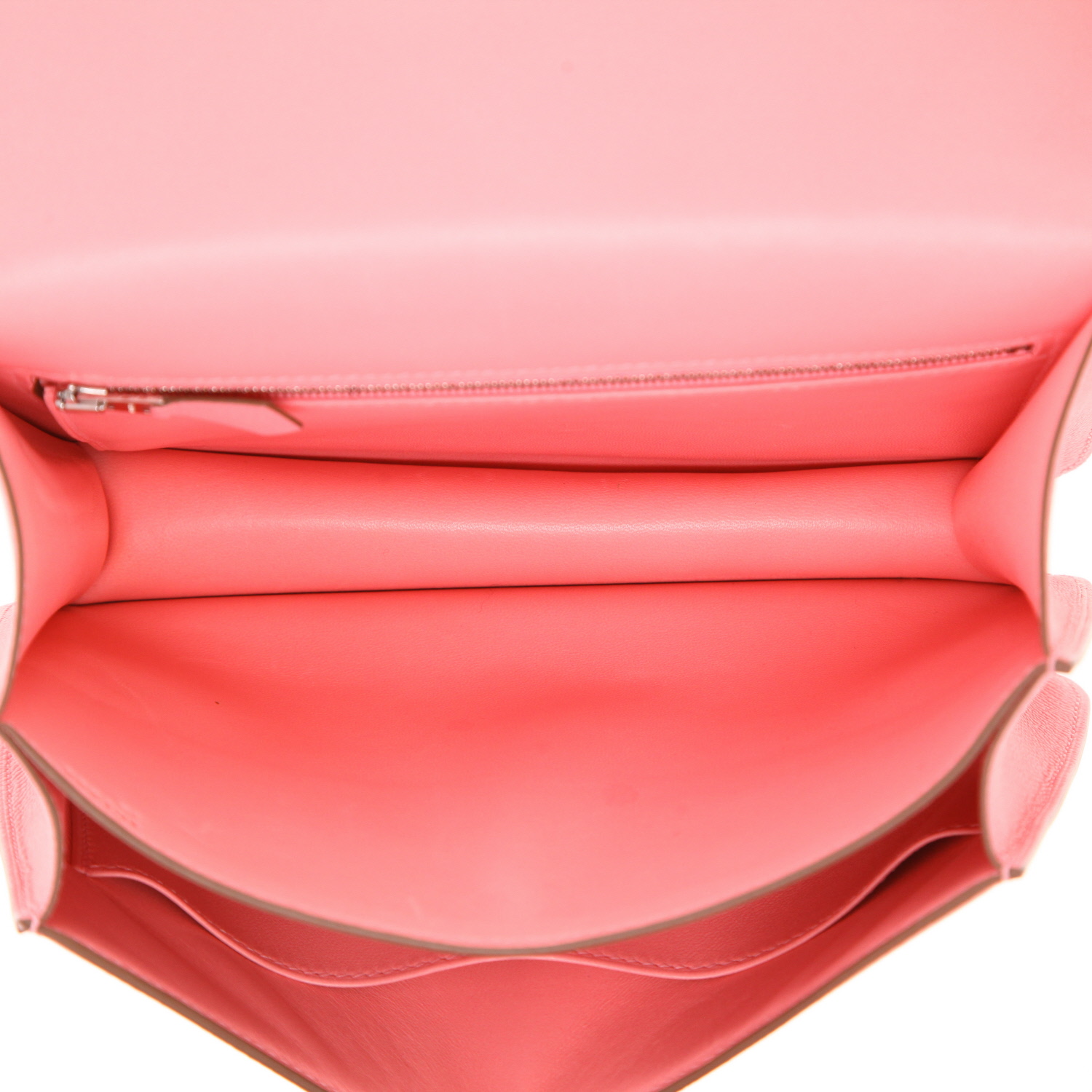 Hermès  Constance handbag  in Rose Confetti epsom leather - Detail D3