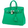 Sac à main Hermès  Birkin 25 cm en cuir Swift Vert Menthe - 00pp thumbnail